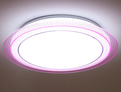 批發(fā)輕風(fēng)尚LED亞克力節(jié)能圓形吸頂燈XL061-1 優(yōu)質(zhì)燈具的選擇